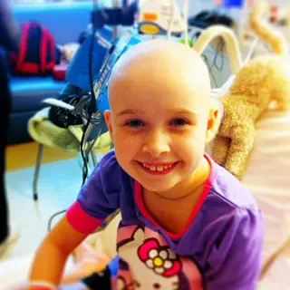 Maya participating in a charity event